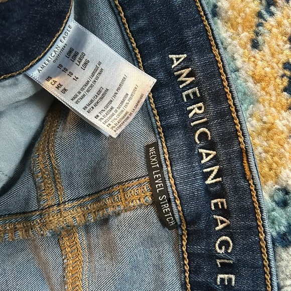 American Eagle next level stretch size 10, long skinny jean - Picture 4 of 5
